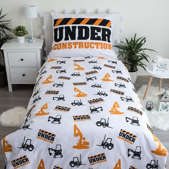 Bettwäsche mit Leuchteffekt Bagr 140 x 200 cm + 70 x 90 cm