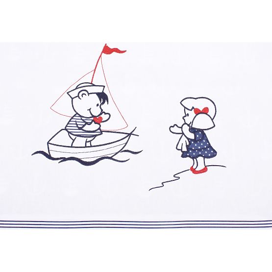 Bettwäsche-Set 135x100 cm - Marine 069