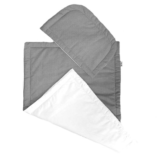 Bettwäsche-Set für Kinderwagen - plymo LITTLE DOTS