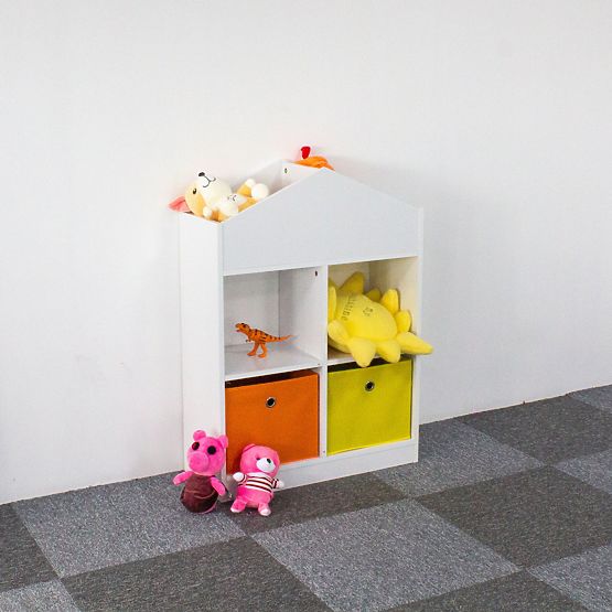 Bibliothek mit Organisatoren - kleines Haus