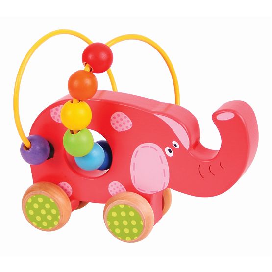 Bigjigs Baby-Elefant-Motorlabyrinth