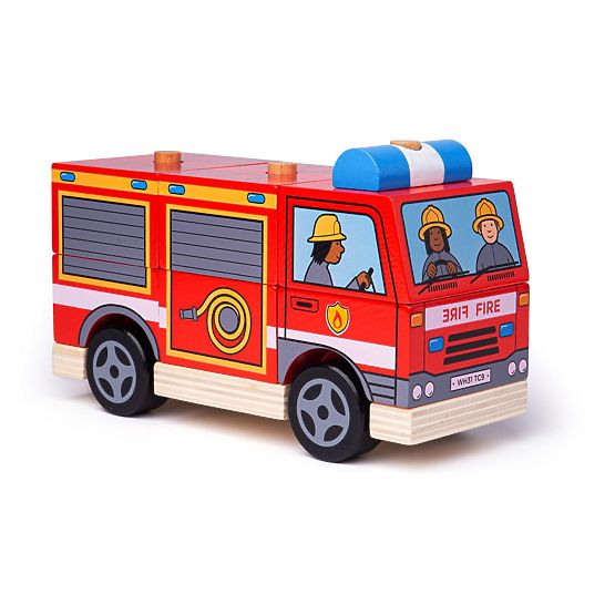 Bigjigs Baby Feuerwehr-Steckspiel