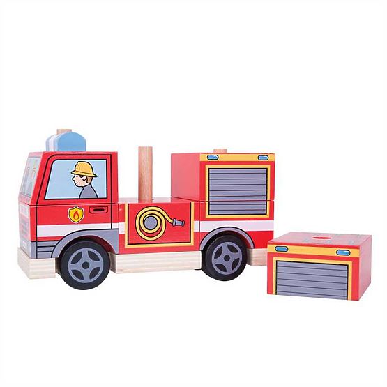 Bigjigs Baby Feuerwehr-Steckspiel