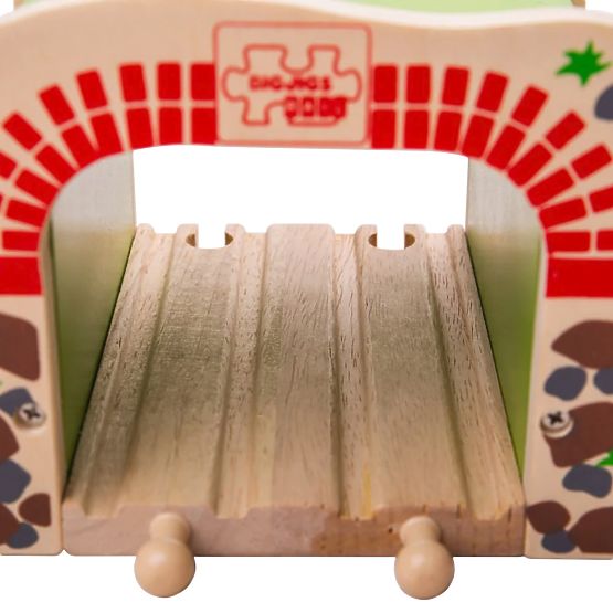 Bigjigs Rail Doppelter Eisenbahntunnel