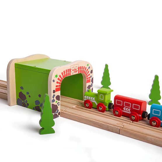 Bigjigs Rail Doppelter Eisenbahntunnel