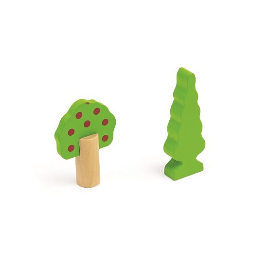 Bigjigs Rail Holzgleis mit Landstraße 80 Teile