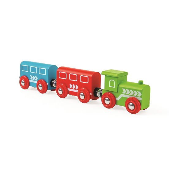 Bigjigs Rail Holzgleis mit Landstraße 80 Teile