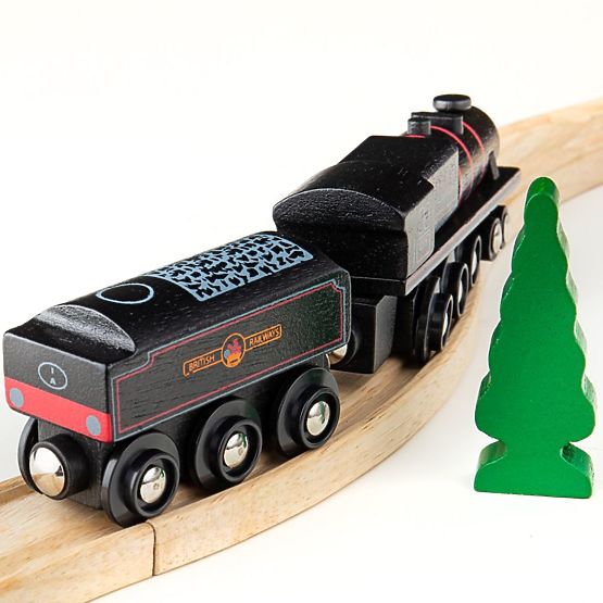 Bigjigs Rail Holznachbildung der Lokomotive Black 5