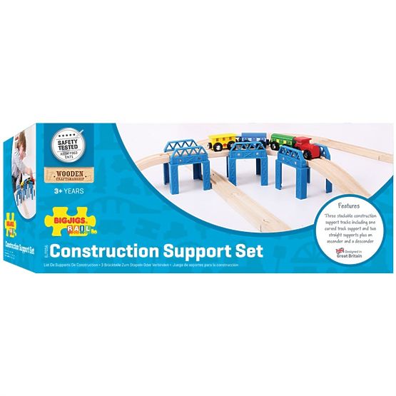 Bigjigs Rail Holzschienen-Set für Brückenbau