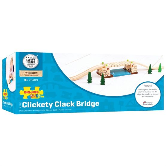 Bigjigs Rail Drehbrücke über den Fluss