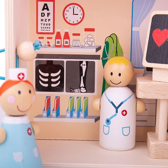 Bigjigs Toys Bärenkrankenhaus
