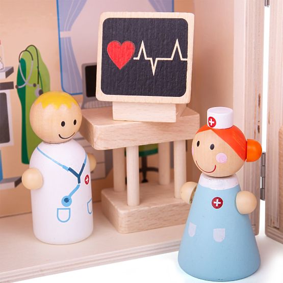Bigjigs Toys Bärenkrankenhaus