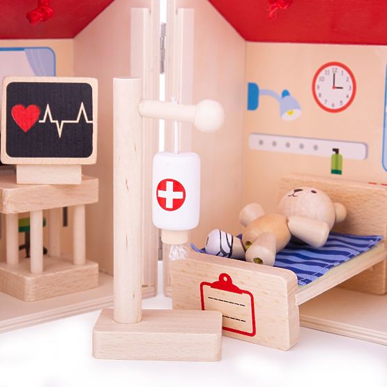 Bigjigs Toys Bärenkrankenhaus