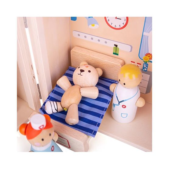 Bigjigs Toys Bärenkrankenhaus
