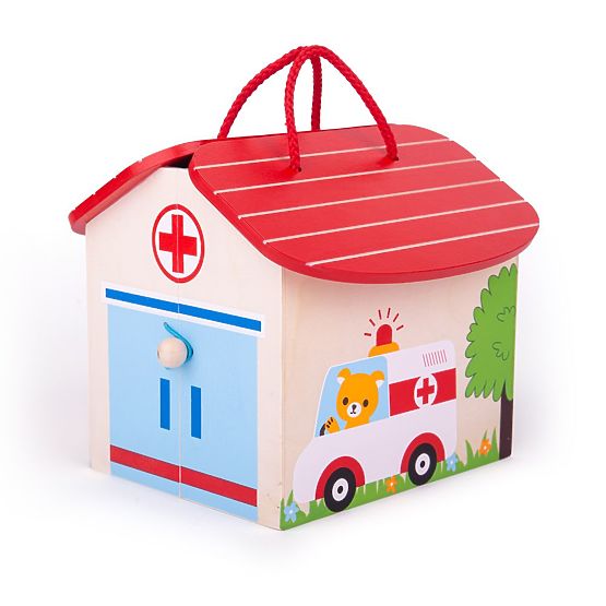 Bigjigs Toys Bärenkrankenhaus