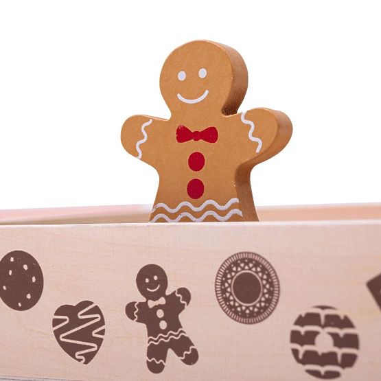 Bigjigs Toys Box mit Holzkeksen
