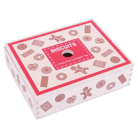 Bigjigs Toys Box mit Holzkeksen