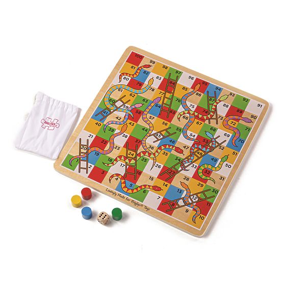 Bigjigs Toys Leitern und Schlangen 2