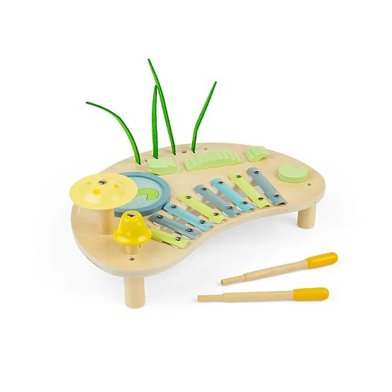 Bigjigs Toys Musik-Tisch Dschungel