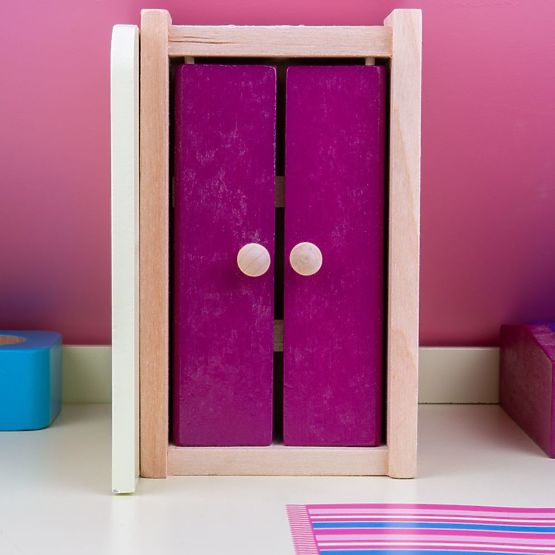 Bigjigs Toys Puppenhausmöbel aus Holz