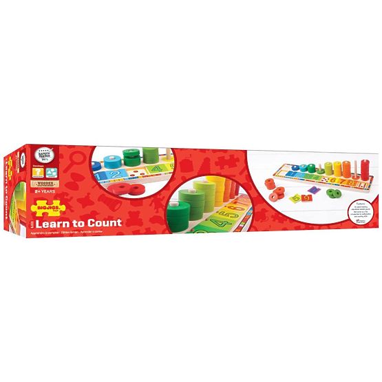 Bigjigs Toys Puzzle-Brett mit Zahlen