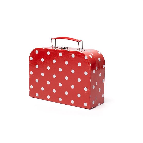 Bigjigs Toys Rotes gepunktetes Teeset