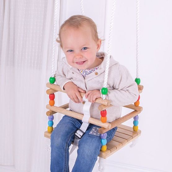 Bigjigs Toys Holzperlenschaukel