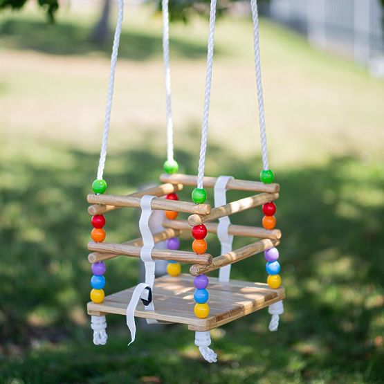 Bigjigs Toys Holzperlenschaukel