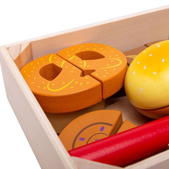 Bigjigs Toys Schneidegebäck in einer Schachtel