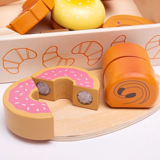 Bigjigs Toys Schneidegebäck in einer Schachtel