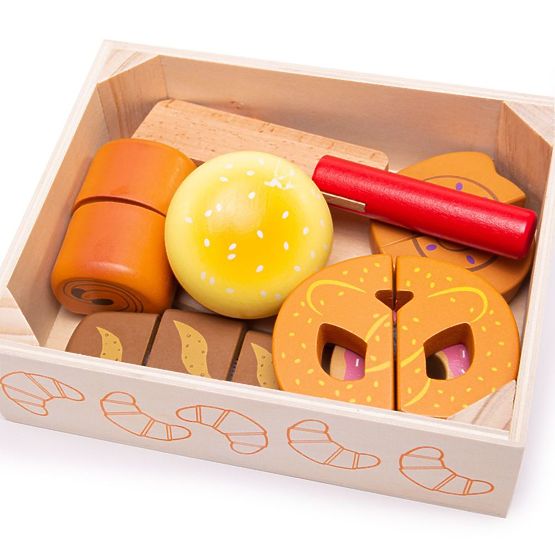 Bigjigs Toys Schneidegebäck in einer Schachtel