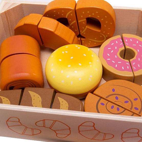 Bigjigs Toys Schneidegebäck in einer Schachtel