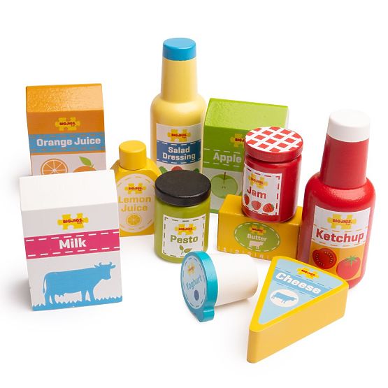 Bigjigs Toys Set frischer Lebensmittel