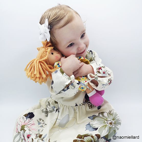 Bigjigs Toys Stoffpuppe Daisy 28 cm