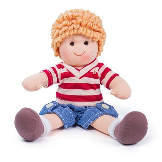 Bigjigs Toys Stoffpuppe Harry 28 cm