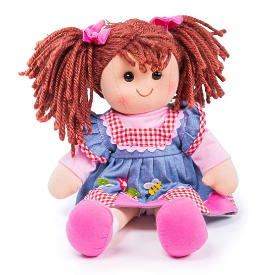 Bigjigs Toys Stoffpuppe Melody 34 cm