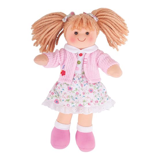 Bigjigs Toys Stoffpuppe Poppy 28 cm