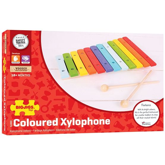 Bigjigs Toys Xylophon aus Holz