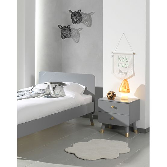 Billy Nachttisch - grau