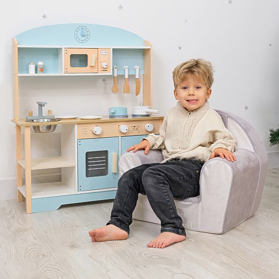 Blueberry - Holzspielküche mit Zubehör