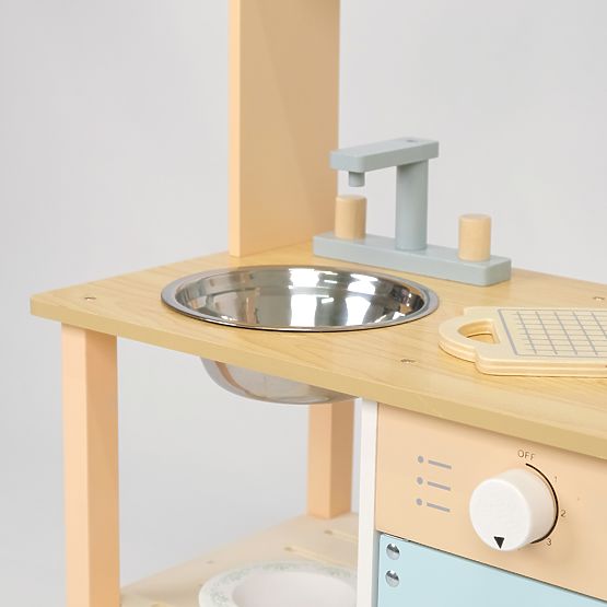 Blueberry - Holzspielküche mit Zubehör