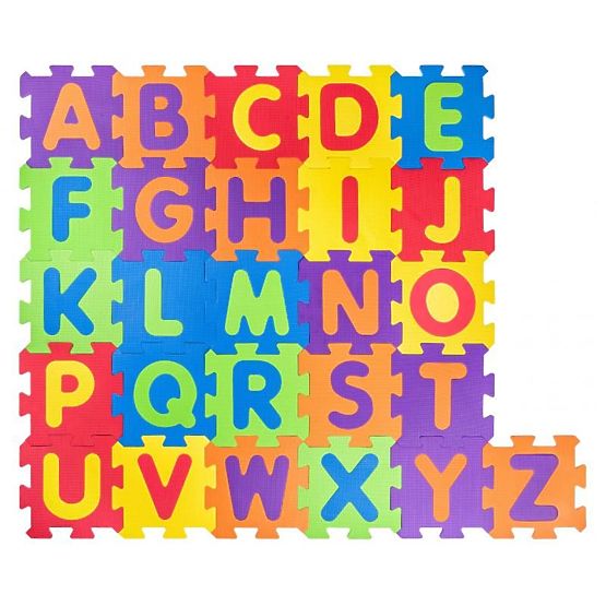 Bodenmatte Puzzle Boden Alphabet