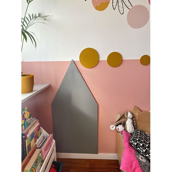 Bretterhaus 110cm - grau