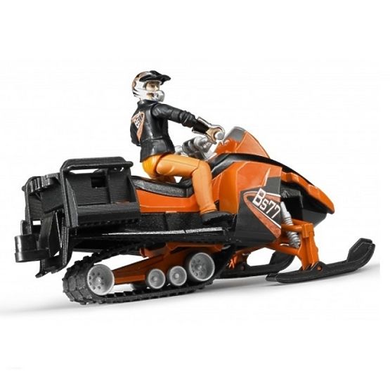 Bruder BWORLD Schneemobil mit Fahrer