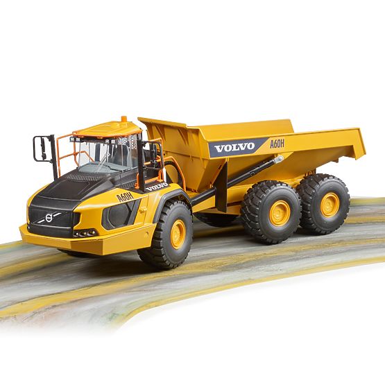 Bruder Gelenk-Dumper Volvo A60H im Maßstab 1:16