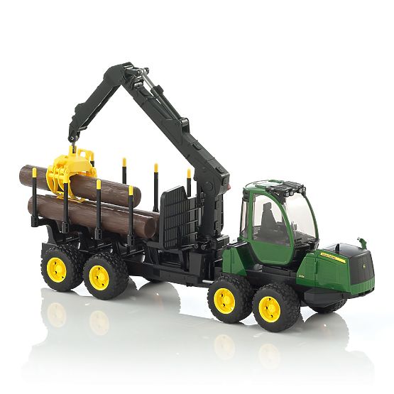 Bruder Holztransporter JOHN DEERE