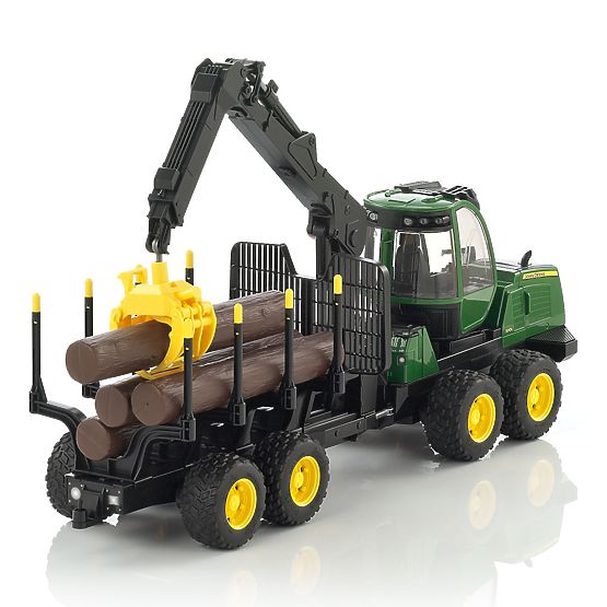 Bruder Holztransporter JOHN DEERE