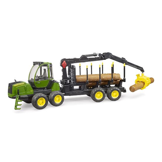 Bruder Holztransporter JOHN DEERE