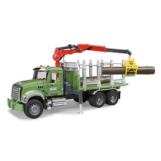 Bruder LKW MACK Granite Holztransporter