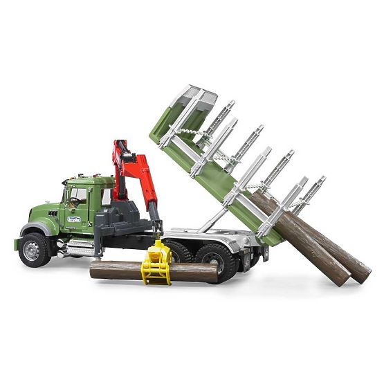 Bruder LKW MACK Granite Holztransporter